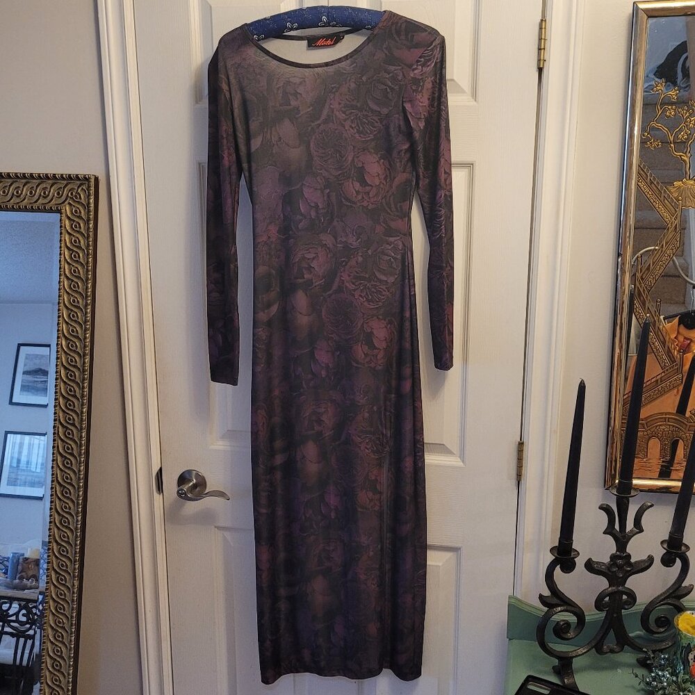 🌹NWOT🌹 Motel Rocks Midi Floral Bodycon Dress
